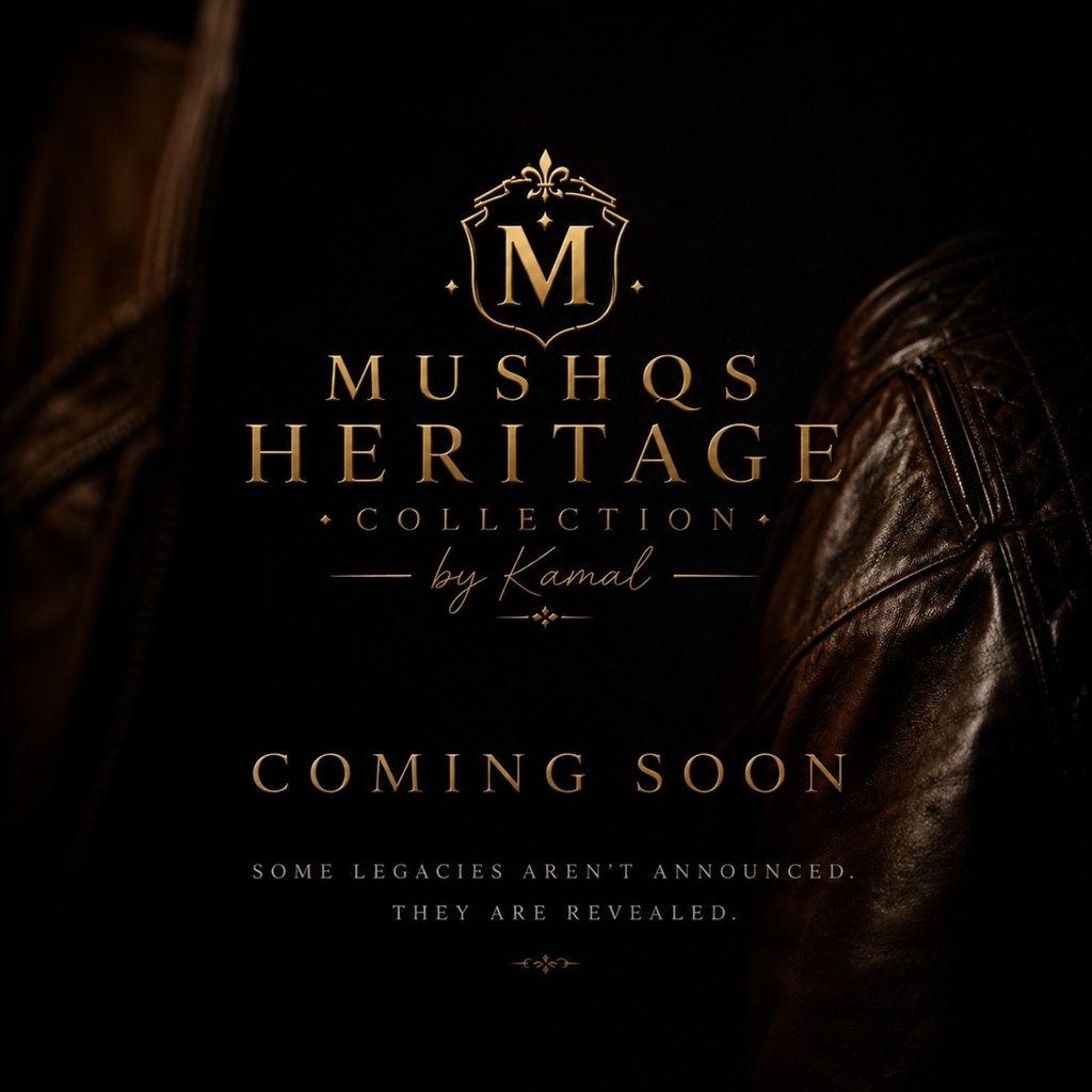 Mushqs Heritage Genuine Sheep Leather Jacket (Prebooking)